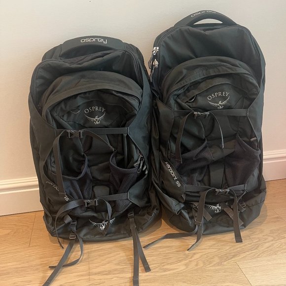 OSPREY Bags Like New Osprey Farpoint 55 With Daypack 2 Available